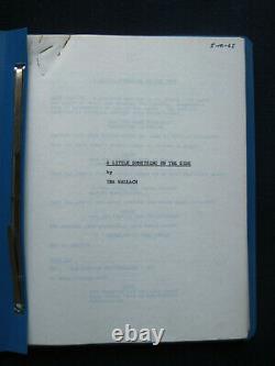 ORIGINAL SCRIPT for HOT MILLIONS PETER USTINOV, MAGGIE SMITH, BOB NEWHART Film