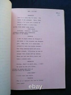 ORIGINAL SCRIPT for MEMBER OF THE WEDDING Film BASED ON CARSON MCCULLERS' PLAY