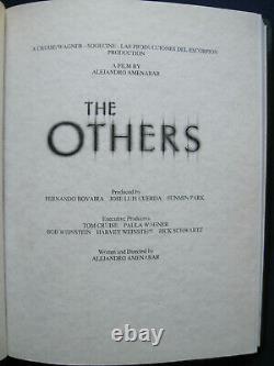 ORIGINAL SCRIPT for NICOLE KIDMAN Film THE OTHERS SPECIAL LEATHER BOUND COPY