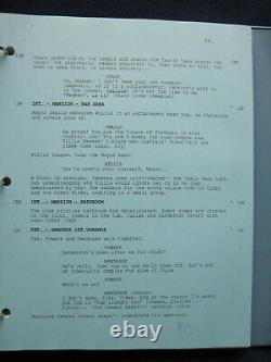 ORIGINAL SCRIPT for OLIVER STONE NFL Film ANY GIVEN SUNDAY with Production Notes