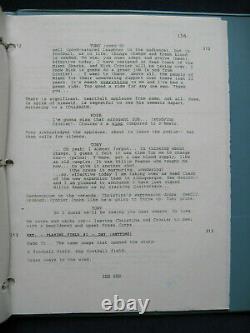 ORIGINAL SCRIPT for OLIVER STONE NFL Film ANY GIVEN SUNDAY with Production Notes