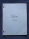 Original Script For Sunday Lovers By Gene Wilder Film Orig. Titled'skippy