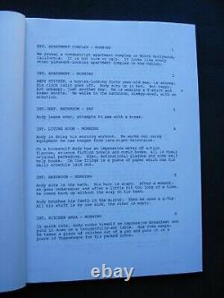 ORIGINAL SCRIPT for THE 40 YEAR-OLD VIRGIN JUDD APATOW & STEVE CARELL Film