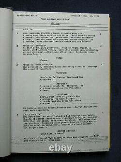 ORIGINAL SCRIPT for THE ADVENTURES OF NELLIE BLY TV MOVIE Starring Linda Purl