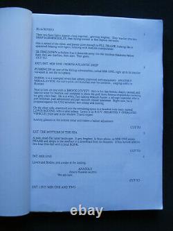 ORIGINAL SCRIPT for TITANIC by JAMES CAMERON OSCAR WINNING Film