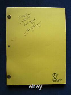 ORIGINAL SCRIPT for TV Movie'PROMISE' SIGNED & INSCRIBED by JAMES GARNER