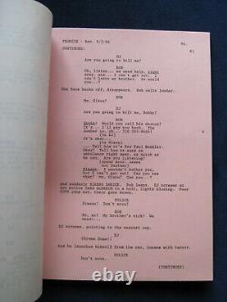 ORIGINAL SCRIPT for TV Movie'PROMISE' SIGNED & INSCRIBED by JAMES GARNER