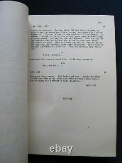 ORIGINAL SCRIPT for TV Movie'PROMISE' SIGNED & INSCRIBED by JAMES GARNER