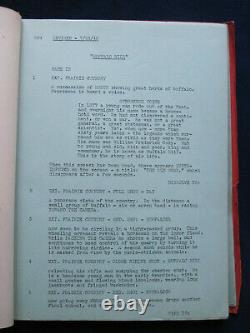 ORIGINAL SCRIPT for WILLIAM WELLMAN's Biopic Film BUFFALO BILL wi JOEL MCCRAE