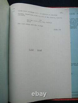 ORIGINAL SCRIPT for WILLIAM WELLMAN's Biopic Film BUFFALO BILL wi JOEL MCCRAE
