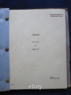 ORIGINAL Script WILLIAM FAULKNER Film SANCTUARY Actor BRADFORD DILLMAN'S Copy