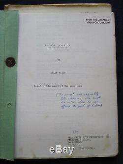 ORIGINAL Script for Film ONE AWAY Actor BRADFORD DILLMAN'S Copy with His Notes