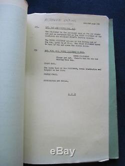 ORIGINAL Script for Film ONE AWAY Actor BRADFORD DILLMAN'S Copy with His Notes