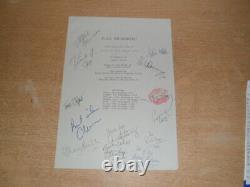 ORIGINAL Signatures ELLA ENCHANTED SHOOTING FILM SCRIPT Signed Unframed +COA