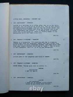 ORIGINAL THELMA & LOUISE SCRIPT RIDLEY SCOTT, GEENA DAVIS, SUSAN SARANDON Film