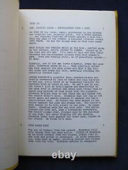 ORIGINAL THE ISLAND OF DR MOREAU Film SCRIPT Based on H. G. WELLS Novel, 1977