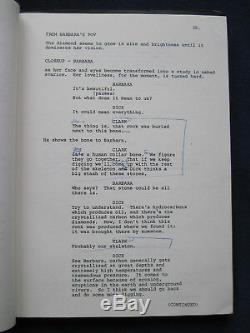 ORIGINAL THE TREASURE OF THE AMAZON Film Script BRADFORD DILLMAN'S Copy wi Notes
