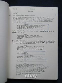 ORIGINAL TV MOVIE SCRIPT TOURIST BRADFORD DILLMAN'S Copy with His Notes