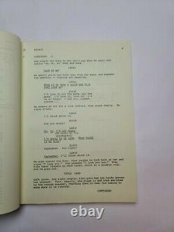 OUTBREAK / Ranald MacDougall 1968 Unproduced Movie Script Screenplay