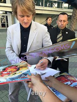 OWEN WILSON SIGNED CARS 2 FULL 135 PAGE MOVIE SCRIPT with PROOF BECKET BAS COA