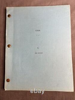 O'RION I vintage movie script by Ron Bishop the end page is #69 By Ron Bishop
