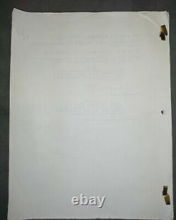 Office Space Movie Shooting Script Original Studio Issue 1998