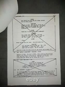 Office Space Movie Shooting Script Original Studio Issue 1998