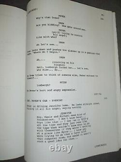Office Space Movie Shooting Script Original Studio Issue 1998 Mike Judge