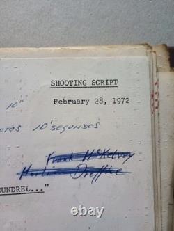 Once Upon a Scoundrel (1972) ZERO MOSTEL MOVIE Script by Norman Spencer Graham