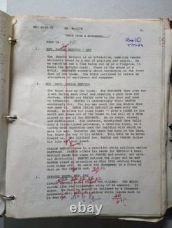 Once Upon a Scoundrel (1972) ZERO MOSTEL MOVIE Script by Norman Spencer Graham