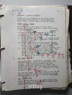 Once Upon a Scoundrel (1972) ZERO MOSTEL MOVIE Script by Norman Spencer Graham