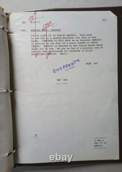 Once Upon a Scoundrel (1972) ZERO MOSTEL MOVIE Script by Norman Spencer Graham