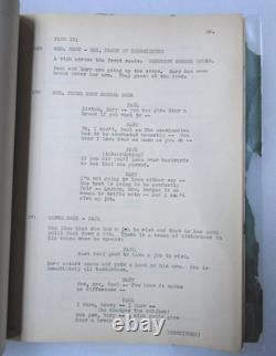 Original 1935 SHIRLEY TEMPLE Captain January Movie Script