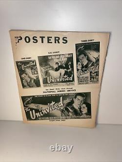 Original 1944 The Uninvited 31 Page Movie Pressbook Campaign Book