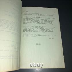 Original 1965 Marooned Movie Script Estimating Draft Gregory Peck Frank Capra