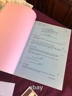 Original 1979 TV MOVIE SCRIPT & CALL SHEETS Buddy Ebsen in PARADISE CONNECTION