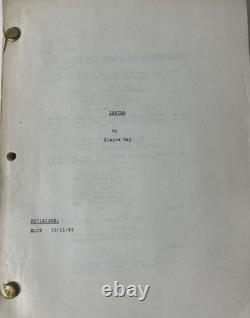Original 1985 Ishtar Movie Script Elaine May Blue Revision 10/11/85 Screenplay