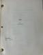 Original 1985 Ishtar Movie Script Elaine May Blue Revision 10/11/85 Screenplay