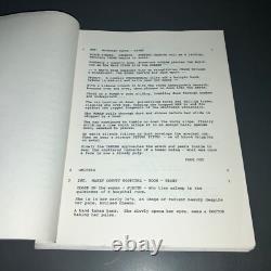Original 1990 SHATTERED Movie Script Wolfgang Petersen Thriller 108p Hand Notes