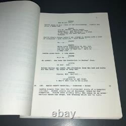 Original 1990 SHATTERED Movie Script Wolfgang Petersen Thriller 108p Hand Notes