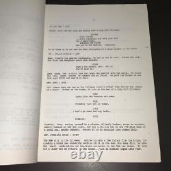 Original 1991 AMOS AND ANDREW Movie Script Nicolas Cage Samuel L. Jackson Agency
