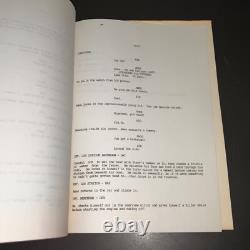 Original 1991 AMOS AND ANDREW Movie Script Nicolas Cage Samuel L. Jackson Agency