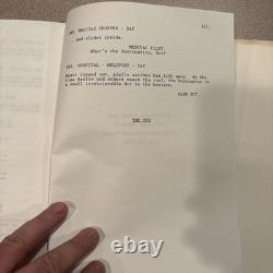 Original 1992 THE FUGITIVE Fifth Draft Warner Bros Movie Script Screenplay