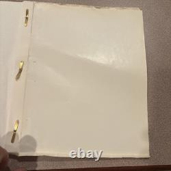 Original 1992 THE FUGITIVE Fifth Draft Warner Bros Movie Script Screenplay
