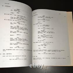 Original 1996 FATHER'S DAY Movie Script Robin Williams Billy Crystal WMA COA