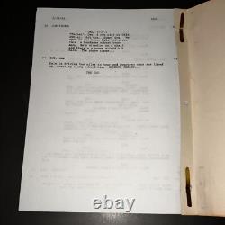 Original 1996 FATHER'S DAY Movie Script Robin Williams Billy Crystal WMA COA