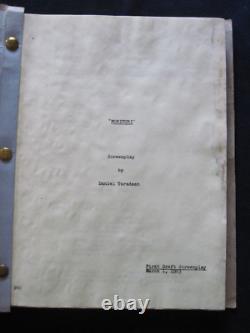 Original 1st Draft Script Morituri Starring Marlon Brando & Yul Brynner