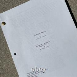 Original 2021 Movie Defining Moments by Stephen Wallis Production Used Script