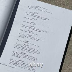 Original 2021 Movie Defining Moments by Stephen Wallis Production Used Script