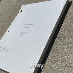 Original 2021 Movie Defining Moments by Stephen Wallis Production Used Script